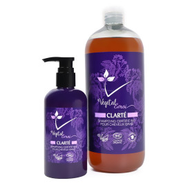 Shampoing bio cheveux gras Clarté - Végétal'émoi - Maneliss