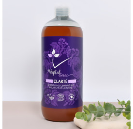 Shampoing bio cheveux gras Clarté 1000ml - Végétal'émoi - Maneliss