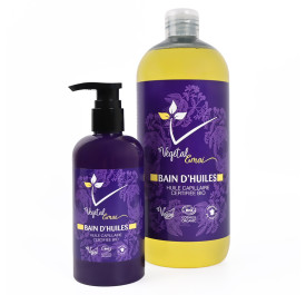 Huile capillaire - Bain d'huiles BIO - Végétal'émoi - Maneliss