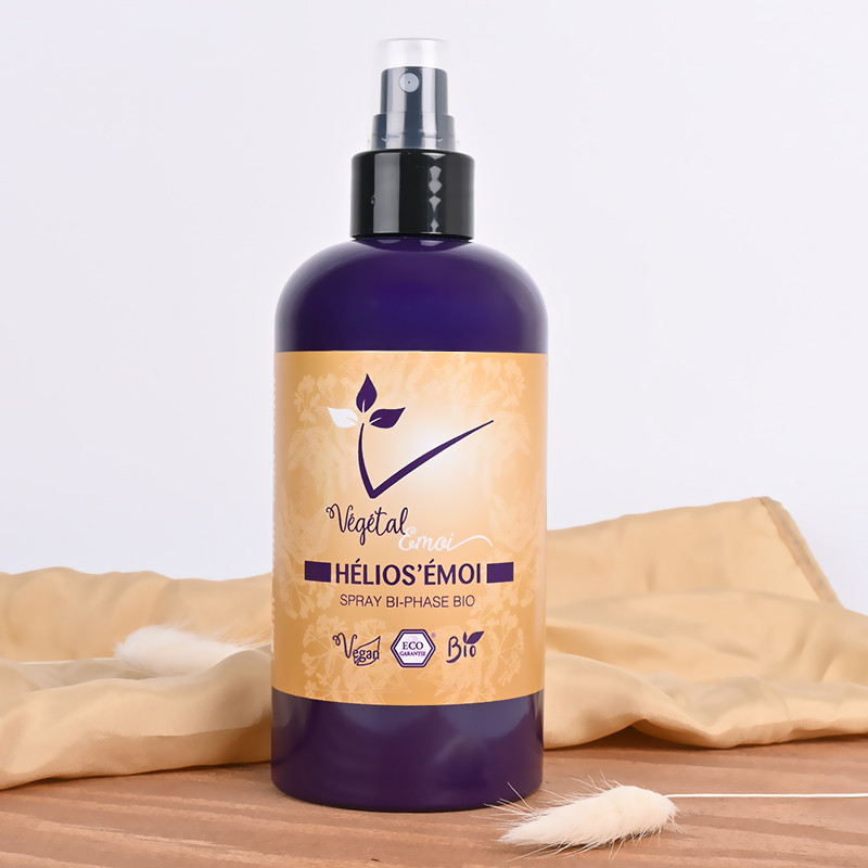 Spray coiffant BIO - Bi-phase Hélios'émoi 250ml - Vegetal'Emoi - Maneliss