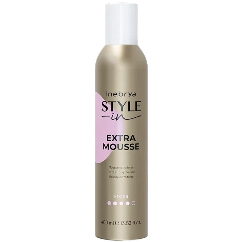 Mousse coiffante Extra Mousse 400ml - Inebrya - Maneliss