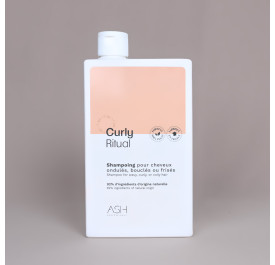 Shampoing professionnel pour cheveux bouclés, frisés ou ondulés Curly Ritual - ASH Professional - Maneliss