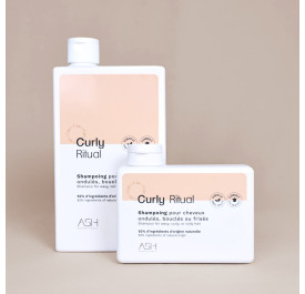 Shampoing professionnel pour cheveux bouclés, frisés ou ondulés Curly Ritual - ASH Professional - Maneliss