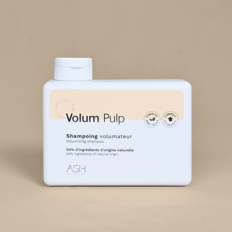 Shampoing volumateur pour cheveux fins - Shampoing Volum Pulp - ASH Professional - Maneliss