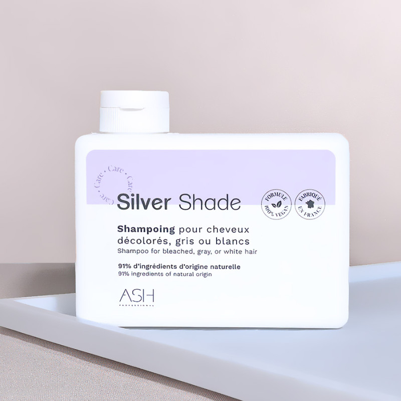 Shampoing déjaunisant pour cheveux blancs - Ash Professional - Maneliss