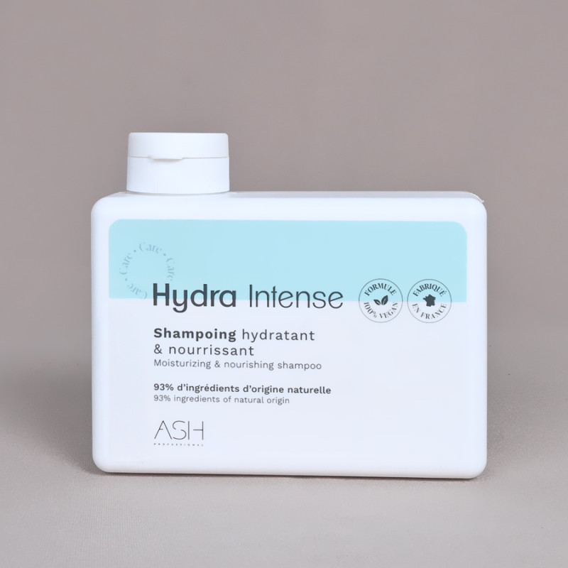 Shampoing pour cheveux secs et abîmés - Hydra Itense - ASH Professional - Maneliss