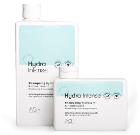 Shampoing pour cheveux secs et abîmés - Hydra Itense - ASH Professional - Maneliss