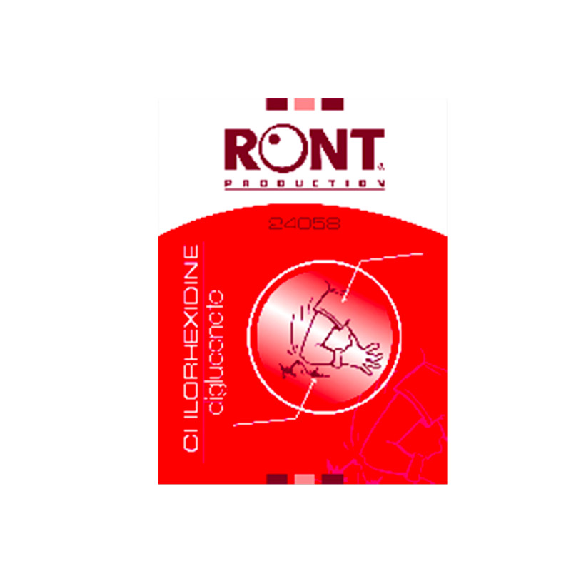 Lot de 30 compresses nettoyantes à la chlorexidine 2ml