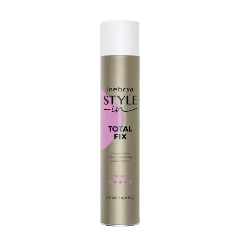 Laque extra forte Total Fix 500ml Style-In - Inebrya