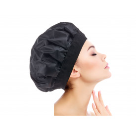 Accessoires cheveux - Bonnet en gel cap noir 