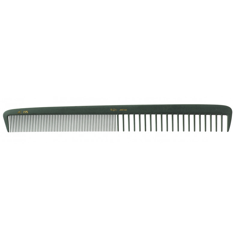 Peigne Fejic carbone coiffage dents larges - 22 cm