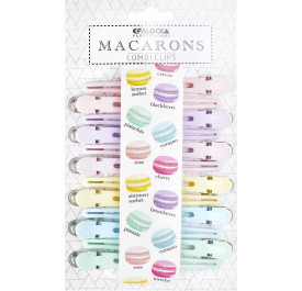 Accessoires cheveux - Pinces macarons assortiment 2x6 