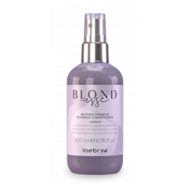 Spray Bi-Phase blonde Miracle Conditionner Blondesse 200ml  - Inebrya - Maneliss