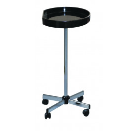 Tables de service - Table Jolly ronde noir - Maneliss