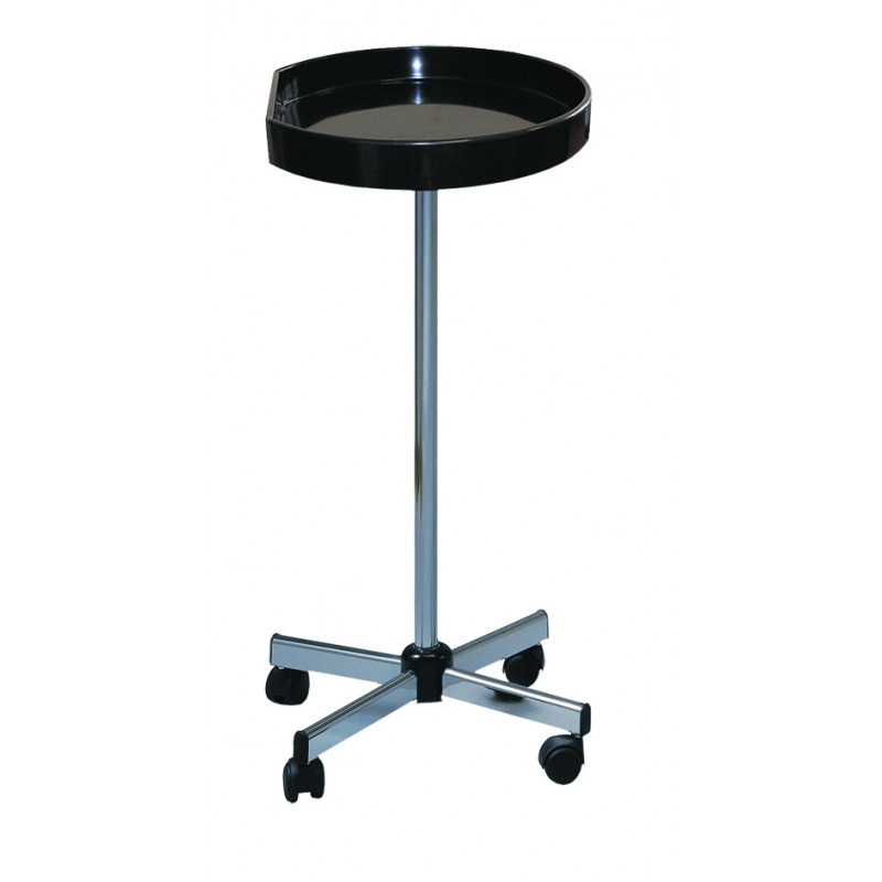 Tables de service - Table Jolly ronde noir - Maneliss