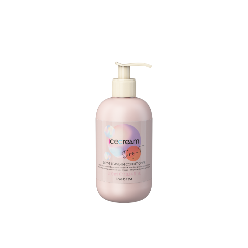 Leave in conditionner Dry T Ice Cream 300ml - Inebrya - Maneliss