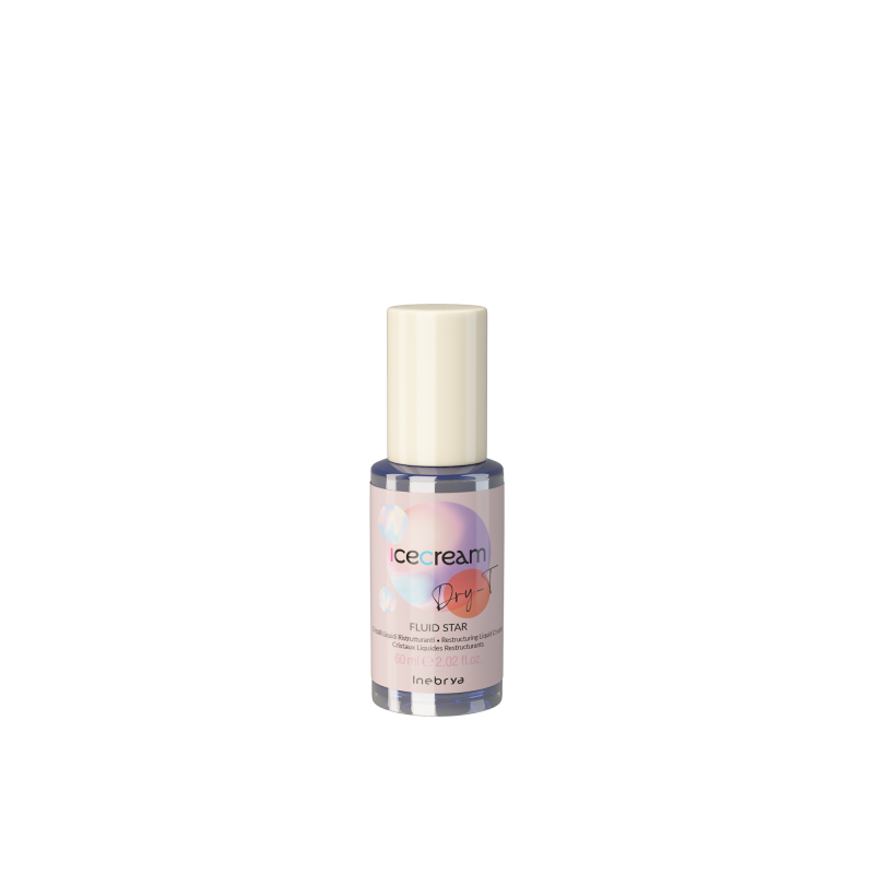 Huile Fluid Star Dry T Ice Cream 60ml - Inebrya - Maneliss