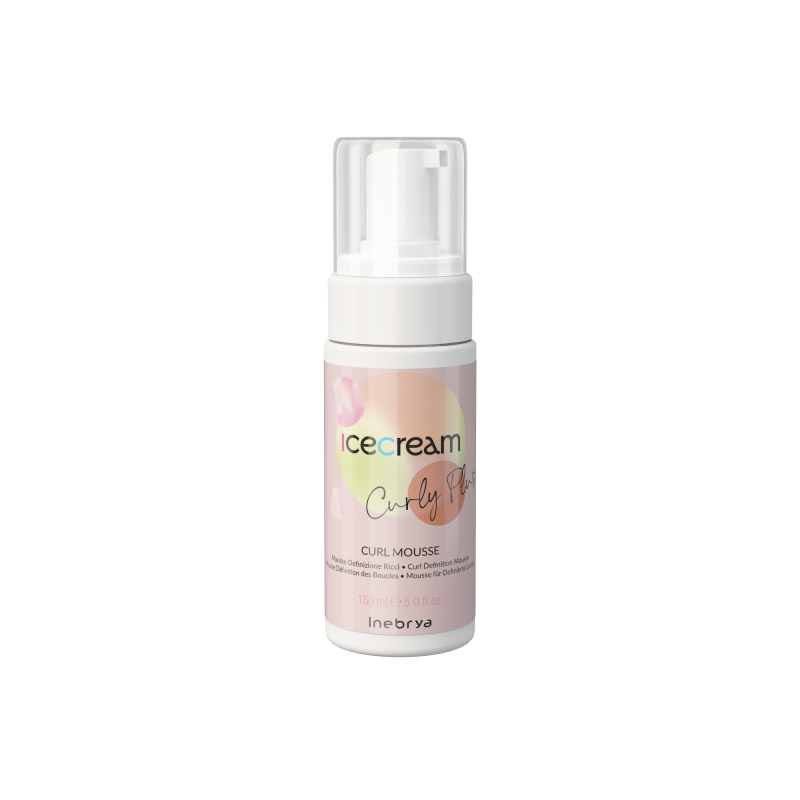 Curl Mousse Ice Cream 150ml - Inebrya - Maneliss