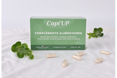 Complément alimentaire pour des cheveux longs, denses et forts